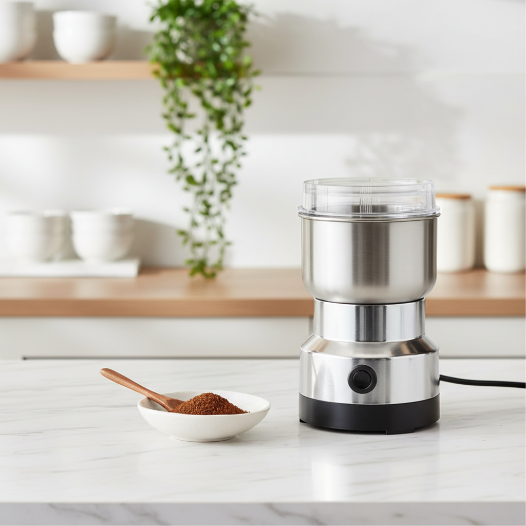 Mini broyeur en cuisine Saveurio