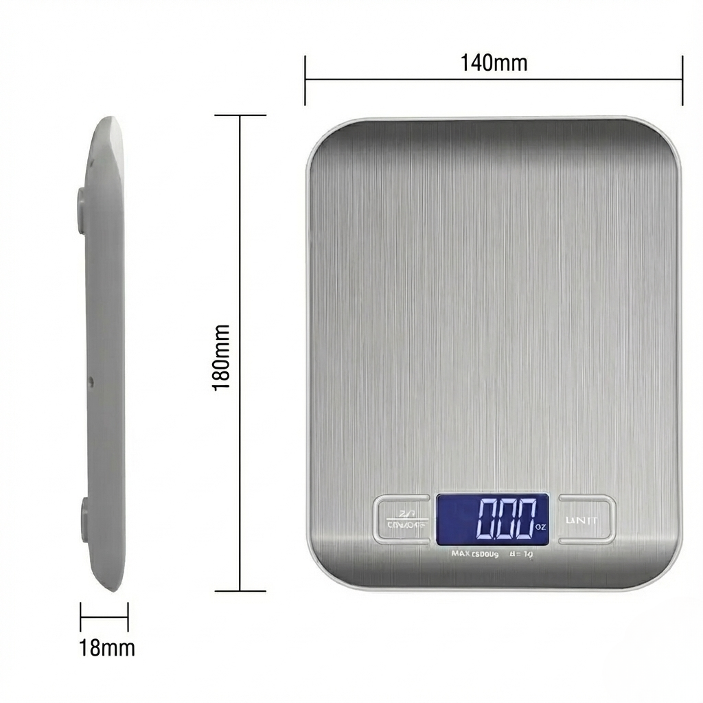 Balance de Cuisine Inox Precision