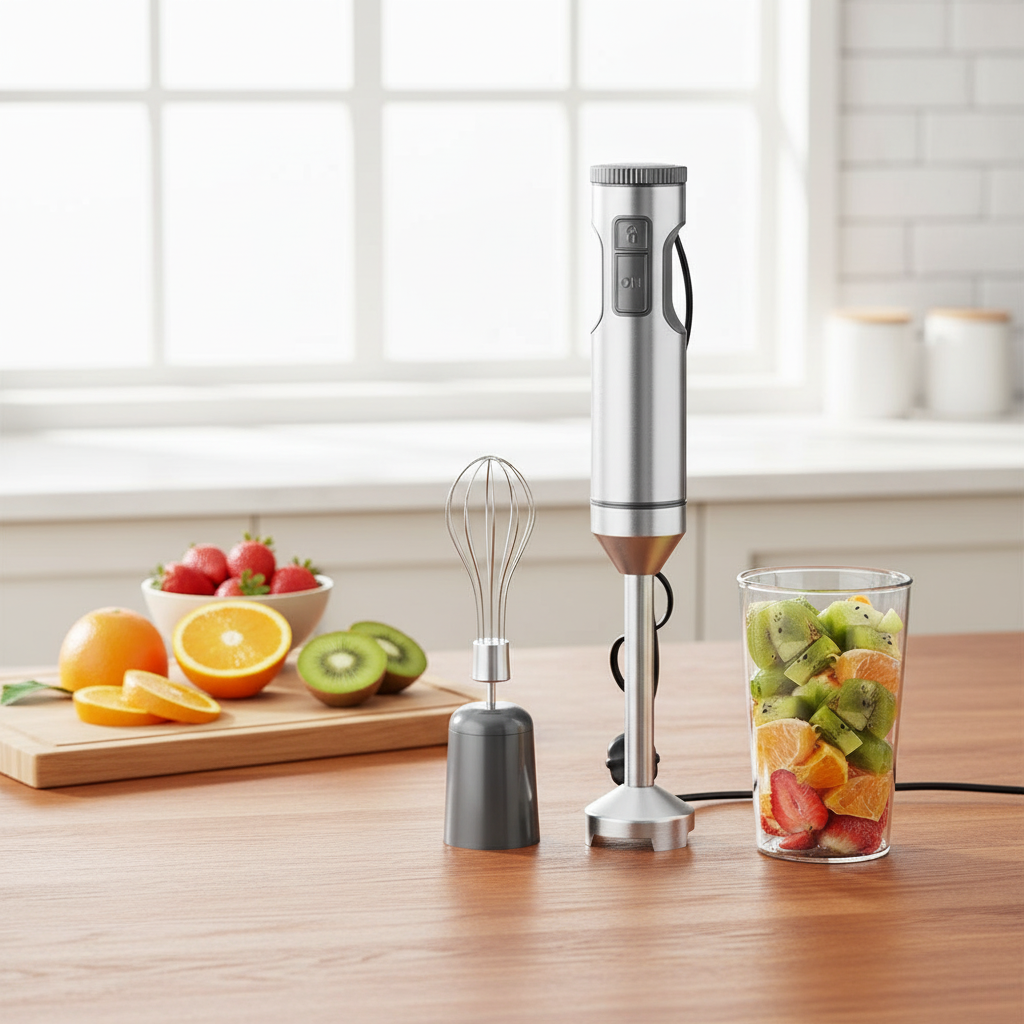 Mixeur plongeant en cuisine