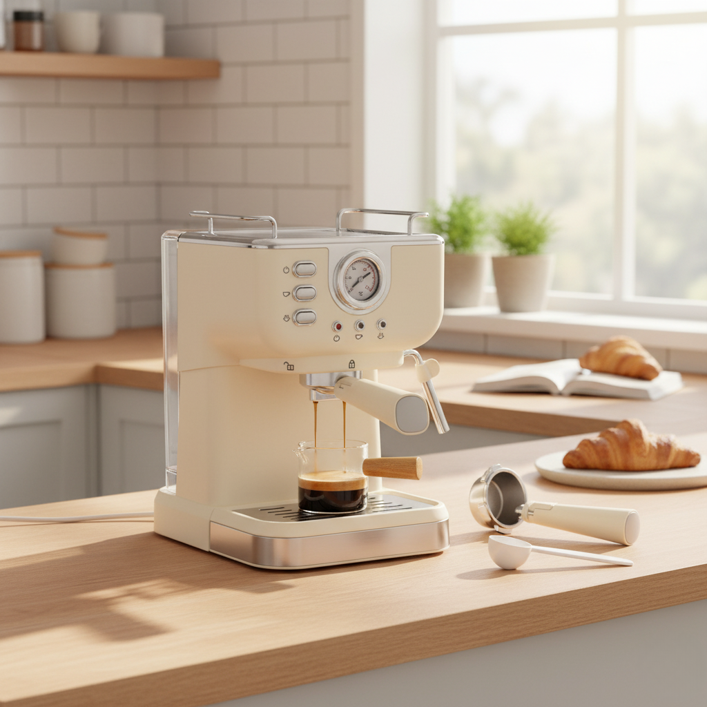 Machine à Café 1.5L – 20 Bars de Pression