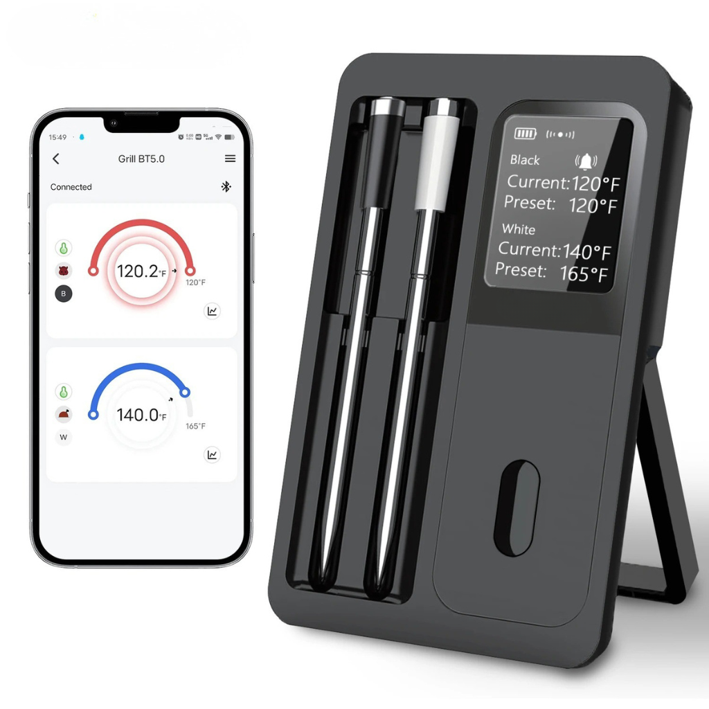 Thermomètre à cuisson avec app Saveurio 