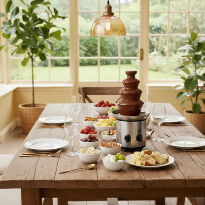 Fontaine à chocolat inox 4 niveaux