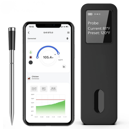 Thermomètre à cuisson sans fil